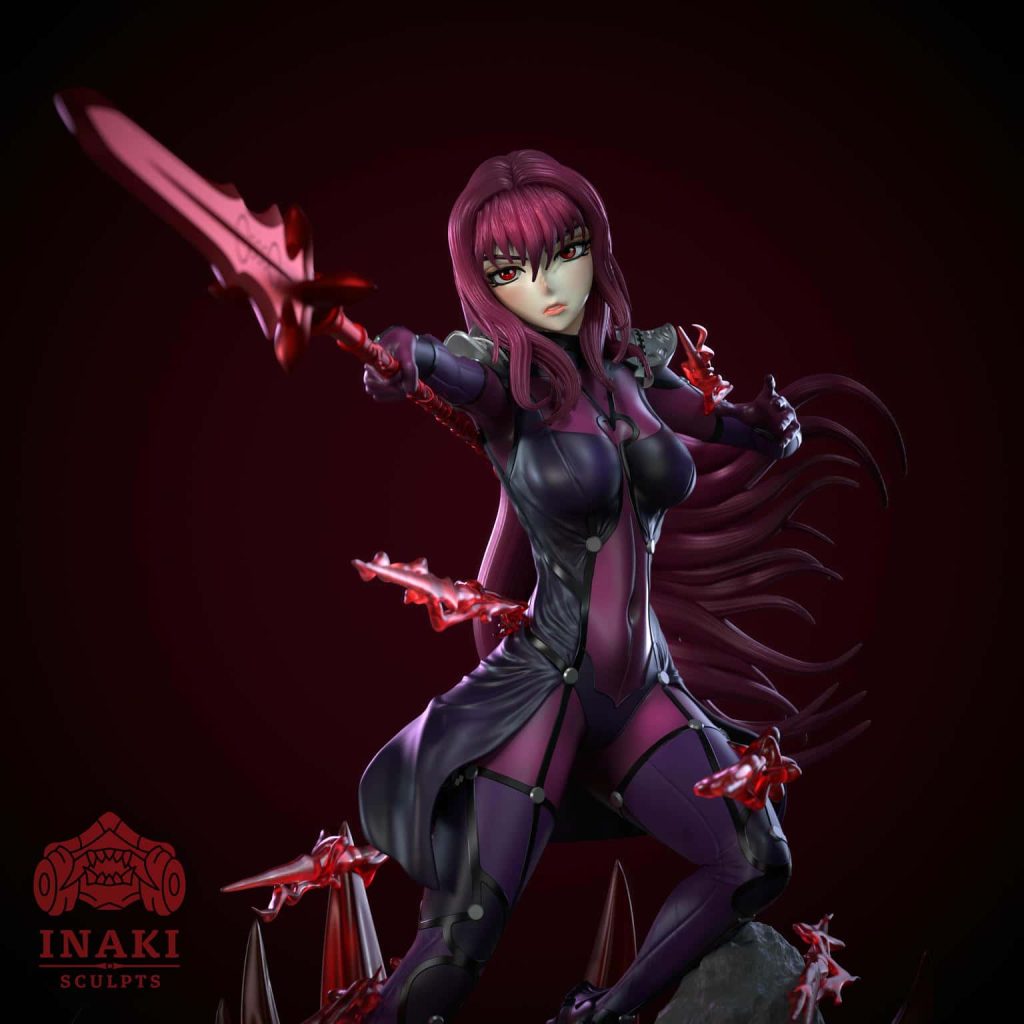 图片[3]-Inaki Sculpts 命运：冠位指定 斯卡哈-P站图纸收藏馆