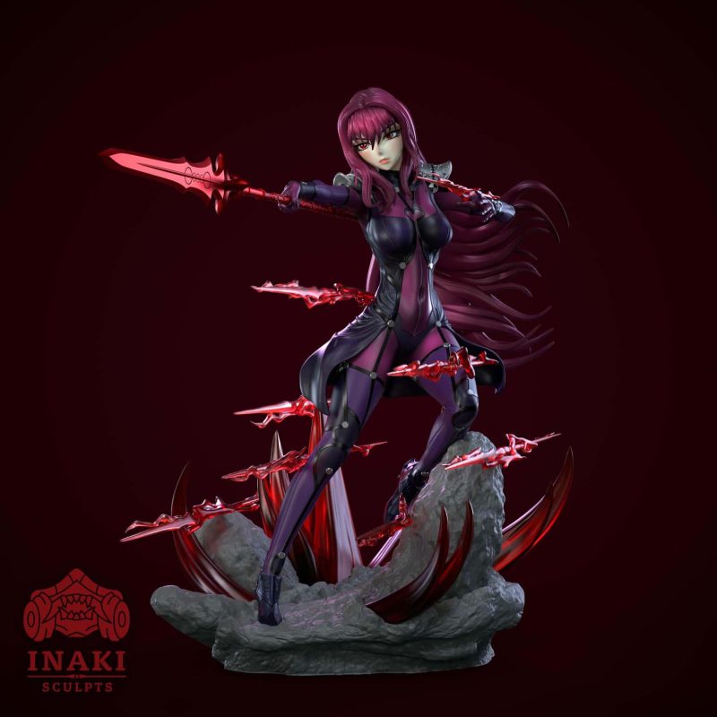 Inaki Sculpts 命运：冠位指定 斯卡哈-P站图纸收藏馆