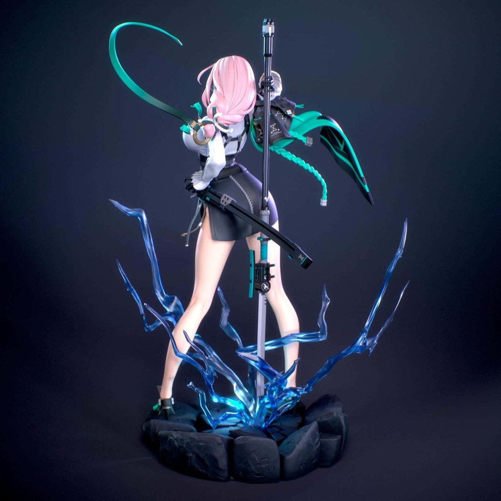 图片[3]-Kuru Figure 绝区零 月城柳-P站图纸收藏馆