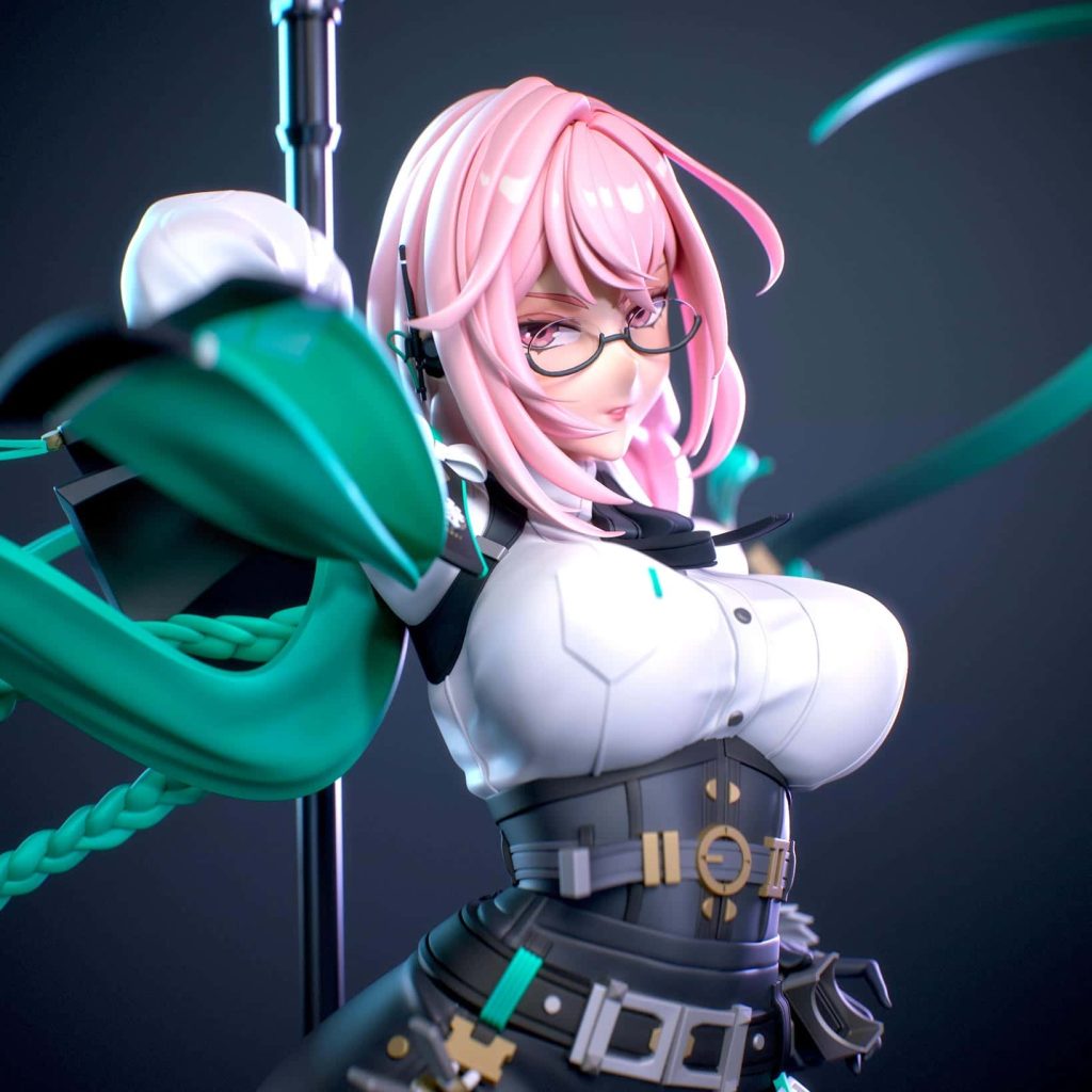 图片[2]-Kuru Figure 绝区零 月城柳-P站图纸收藏馆
