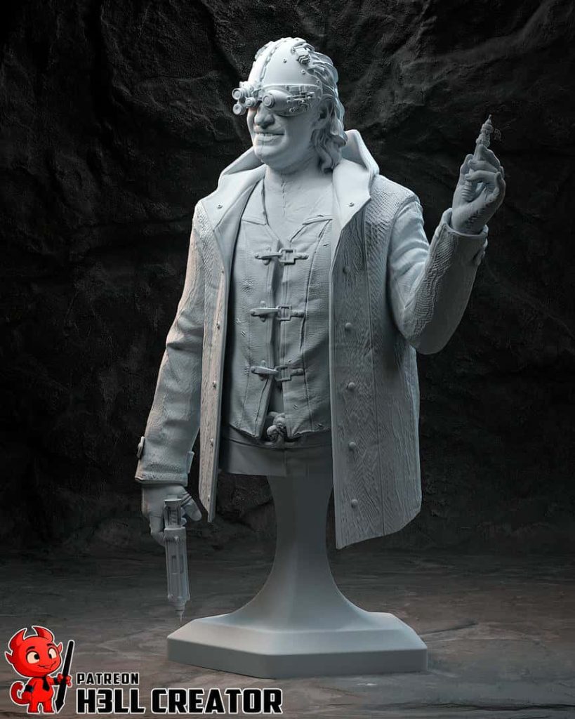 图片[4]-H3LL 生化危机 维克多·吉迪恩-P站图纸收藏馆