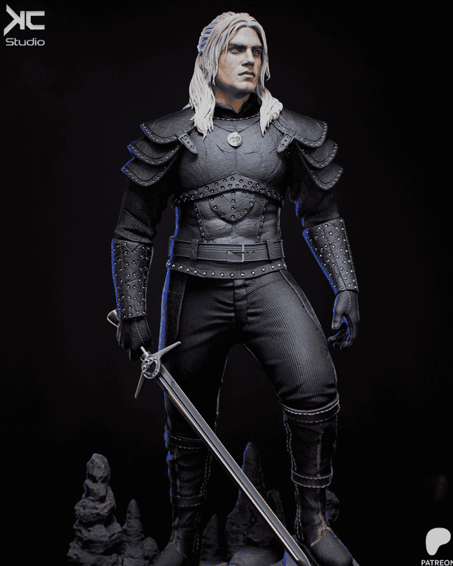 图片[2]-KcStudio 猎魔人 杰洛特-P站图纸收藏馆