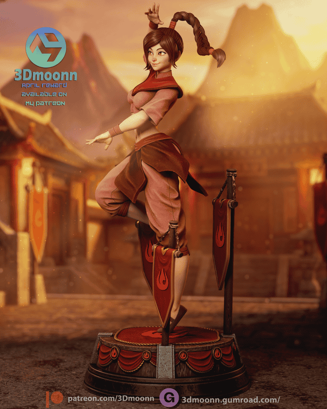 图片[3]-3Dmoonn 降世神通 泰丽-P站图纸收藏馆