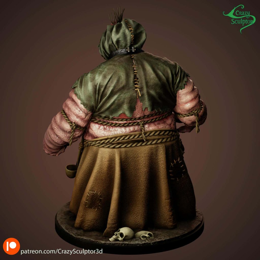 图片[2]-Crazy Sculptor 猎魔人 煮婆-P站图纸收藏馆