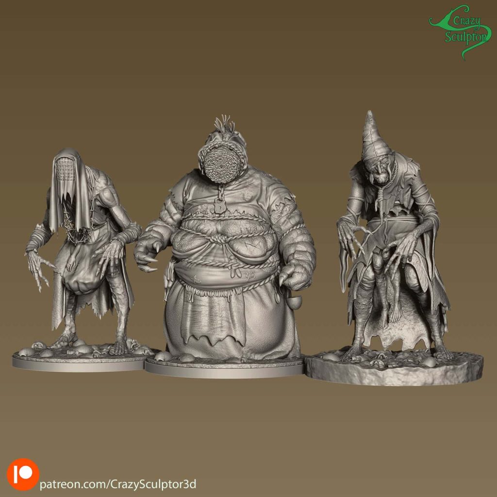 图片[3]-Crazy Sculptor 猎魔人 煮婆-P站图纸收藏馆