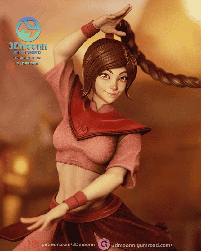 图片[2]-3Dmoonn 降世神通 泰丽-P站图纸收藏馆