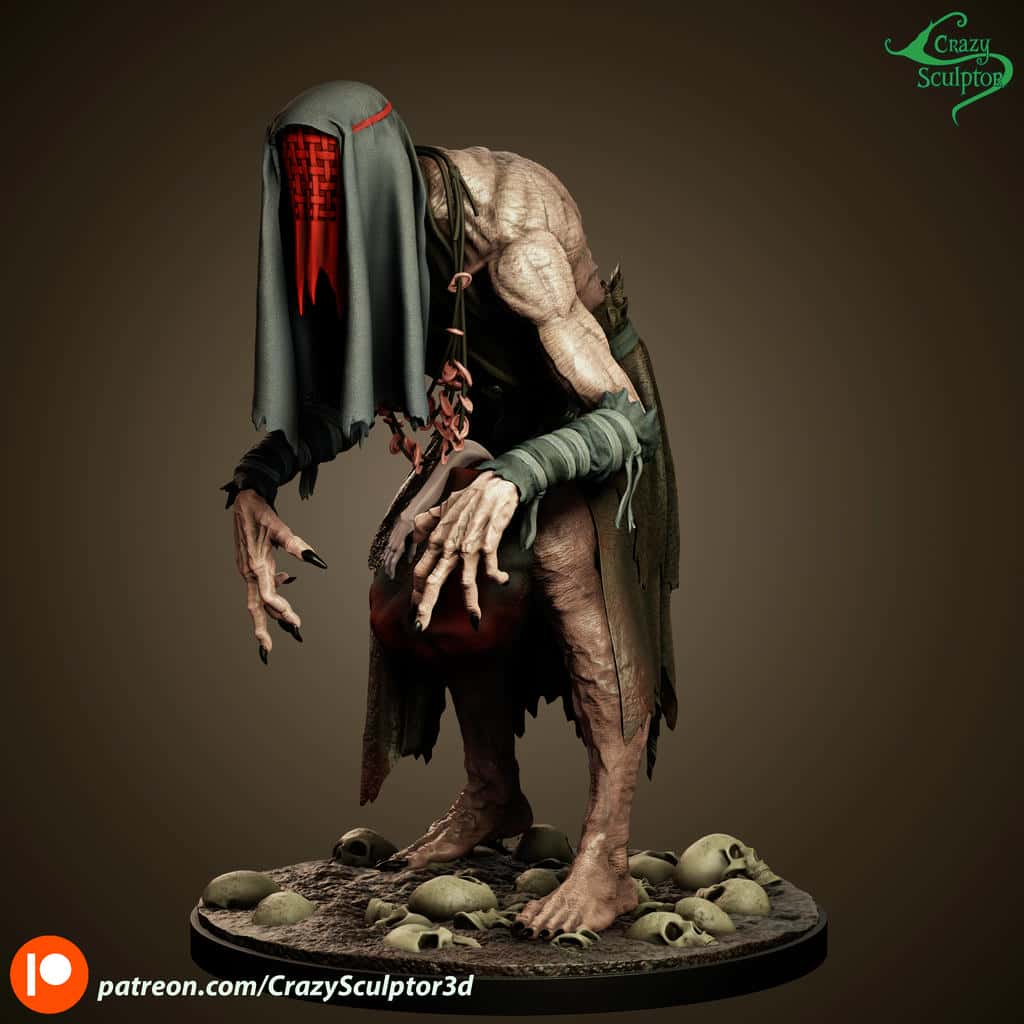 图片[2]-Crazy Sculptor 猎魔人 呢喃婆-P站图纸收藏馆