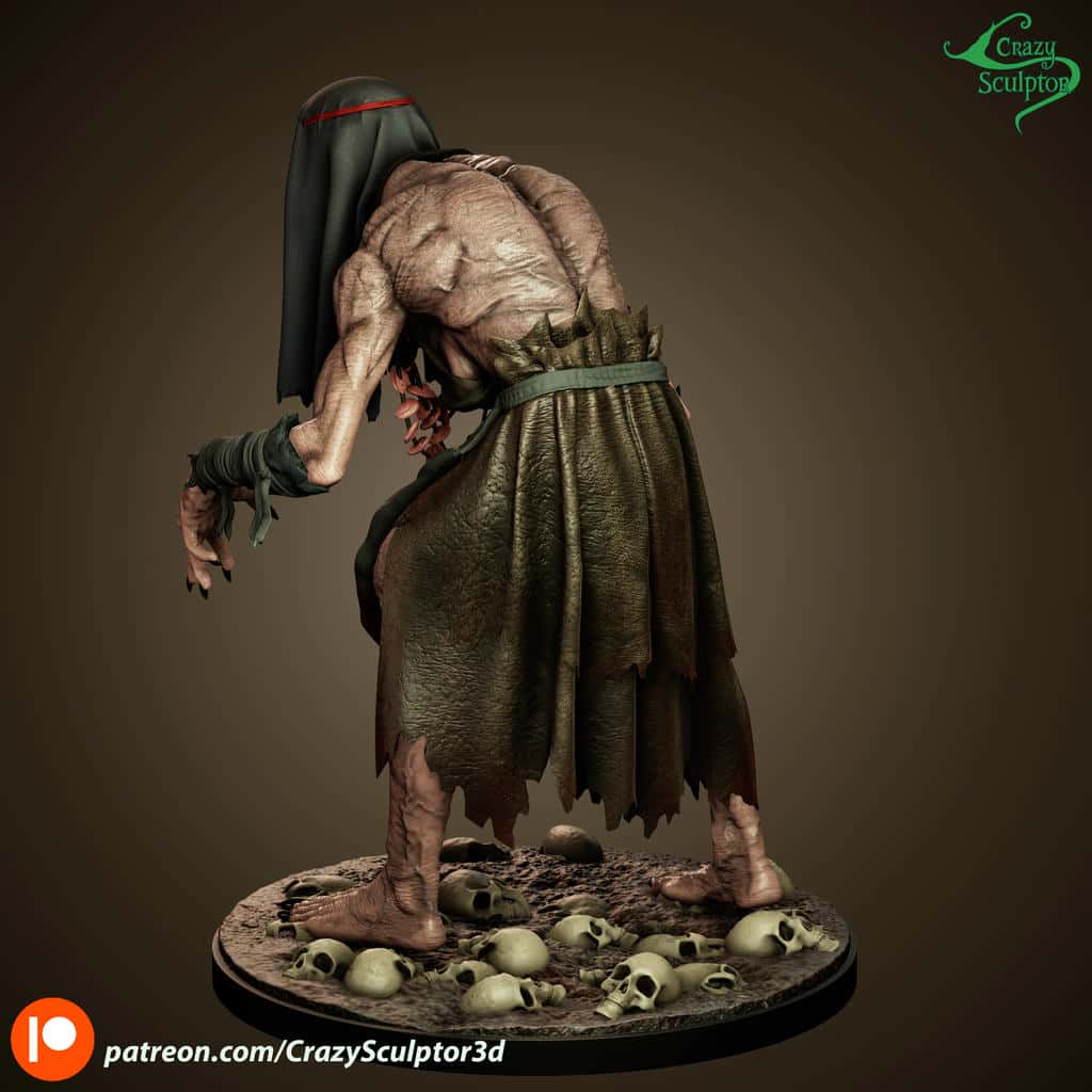 图片[3]-Crazy Sculptor 猎魔人 呢喃婆-P站图纸收藏馆