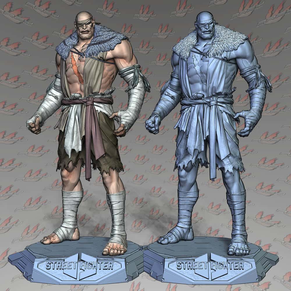 图片[1]-PCS 沙加特SAGAT SF6-P站图纸收藏馆