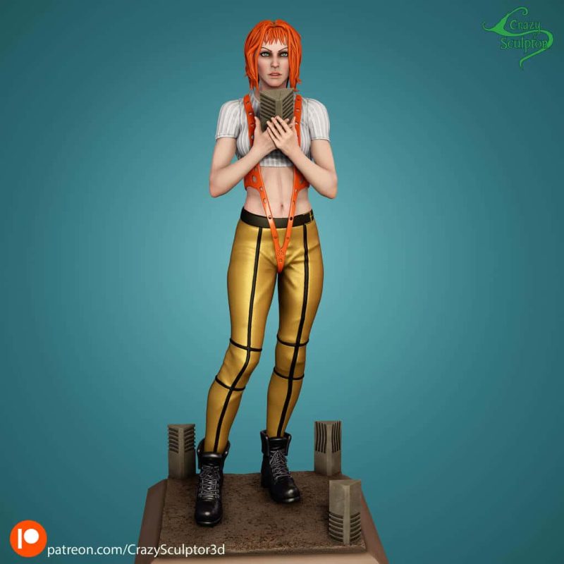 Crazy Sculptor 第五元素 莉露-P站图纸收藏馆
