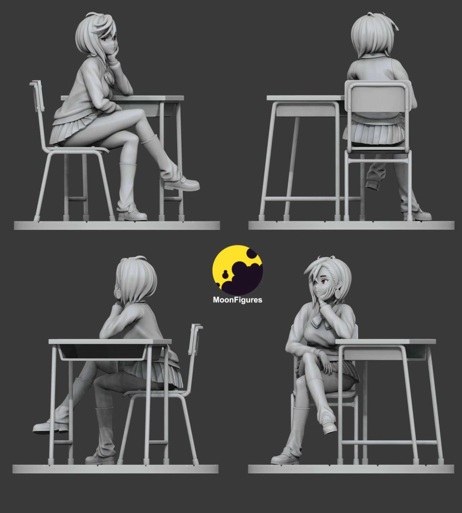 图片[2]-Moon Figures 当哒当 绫濑桃-P站图纸收藏馆