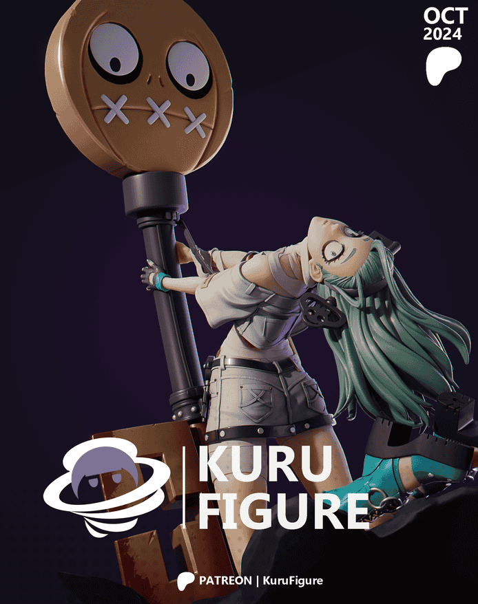 图片[2]-Kuru Figure 罪恶装备 雅芭-P站图纸收藏馆