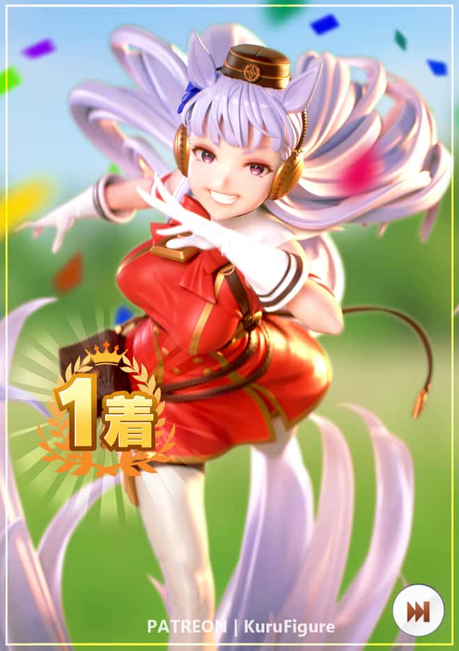 Kuru Figure 赛马娘 Pretty Derby 黄金船-P站图纸收藏馆