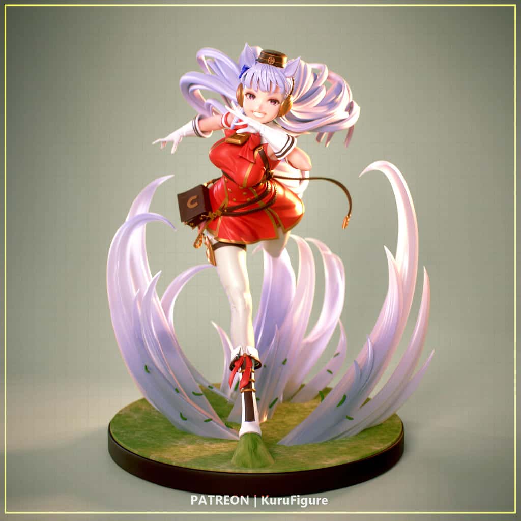 图片[2]-Kuru Figure 赛马娘 Pretty Derby 黄金船-P站图纸收藏馆