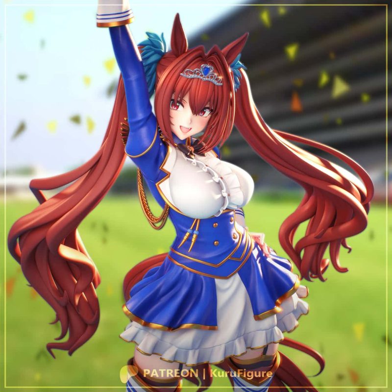 Kuru Figure 赛马娘 大和赤骥-P站图纸收藏馆