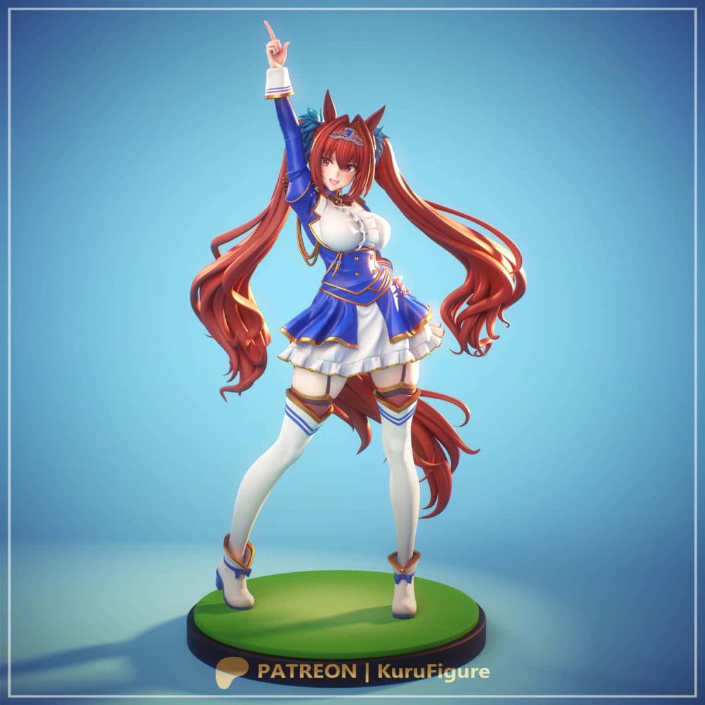 图片[2]-Kuru Figure 赛马娘 大和赤骥-P站图纸收藏馆