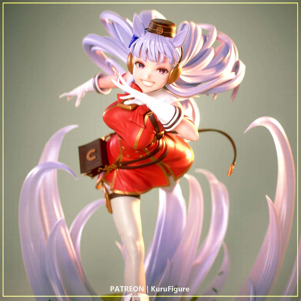 图片[3]-Kuru Figure 赛马娘 Pretty Derby 黄金船-P站图纸收藏馆