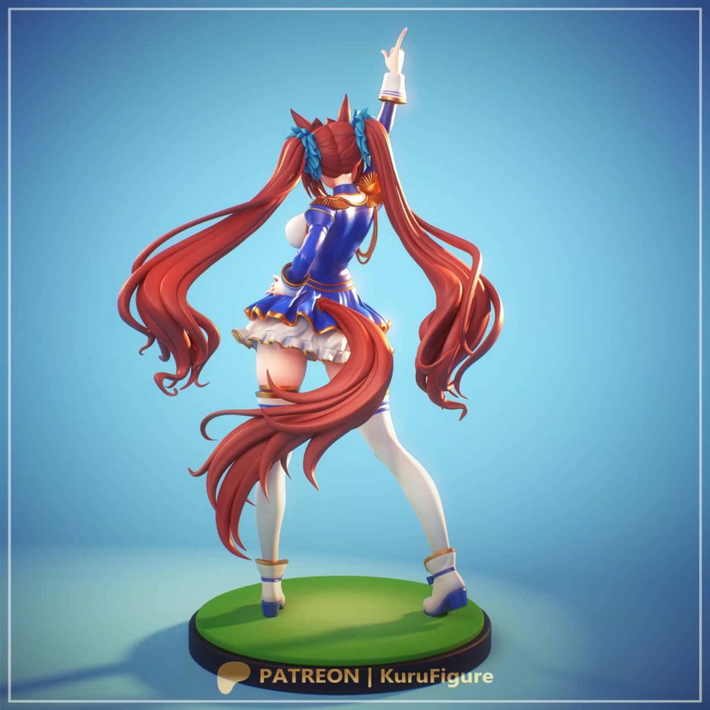 图片[4]-Kuru Figure 赛马娘 大和赤骥-P站图纸收藏馆