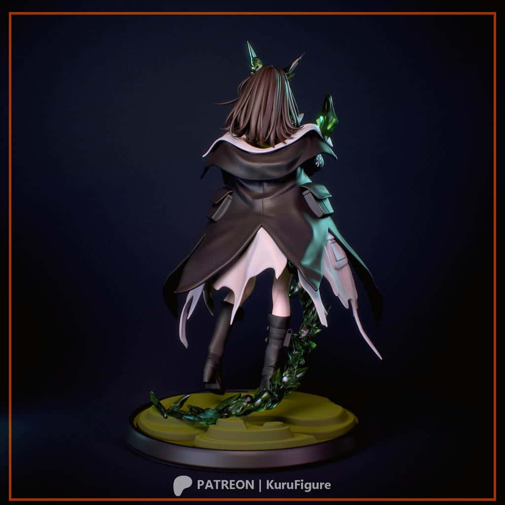 图片[4]-Kuru Figure 明日方舟 凯尔希的召唤物-P站图纸收藏馆