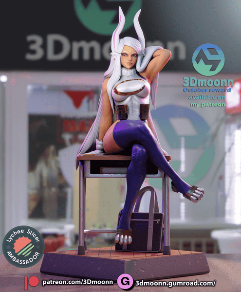 3Dmoonn 米尔可-P站图纸收藏馆