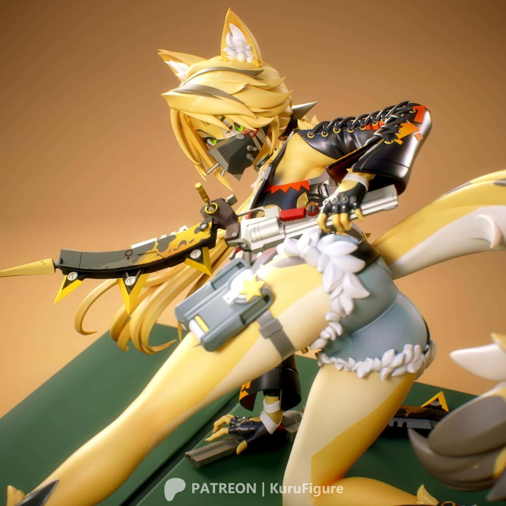 图片[3]-Kuru Figure 绝区零 波可娜·费雷尼-P站图纸收藏馆