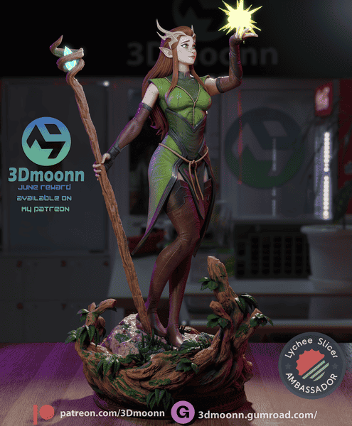3Dmoonn 机械之声的传奇 玛丽莎蕾-P站图纸收藏馆