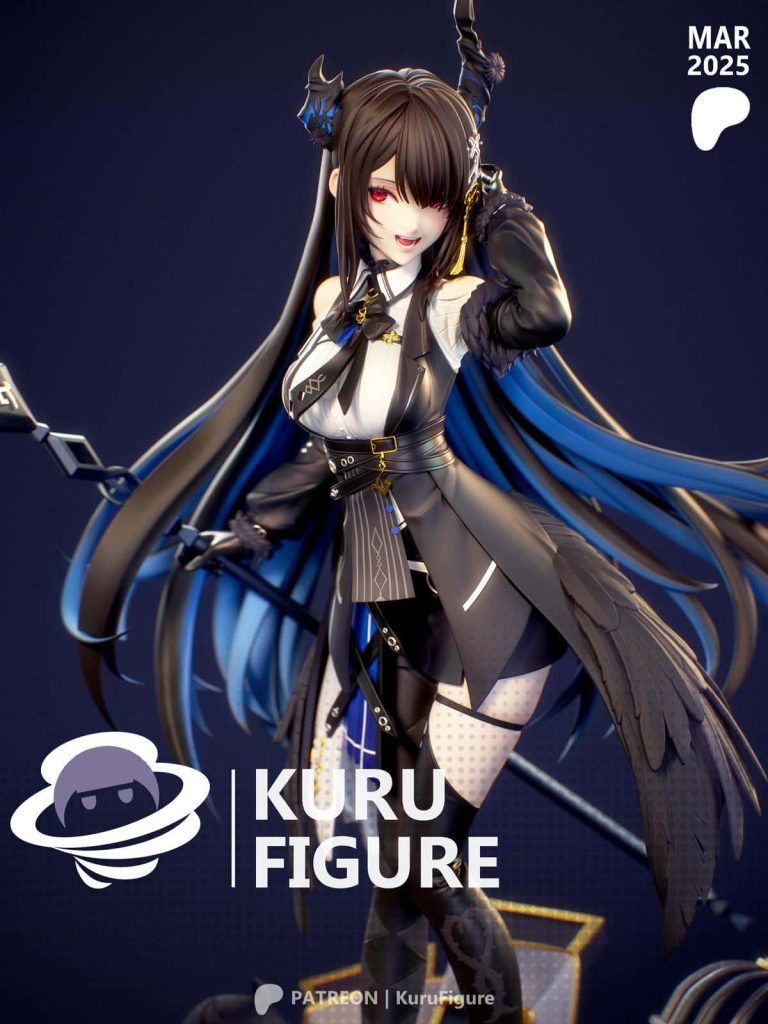 图片[2]-Kuru Figure 虚拟偶像 纳瑞莎·雷文克罗夫特-P站图纸收藏馆
