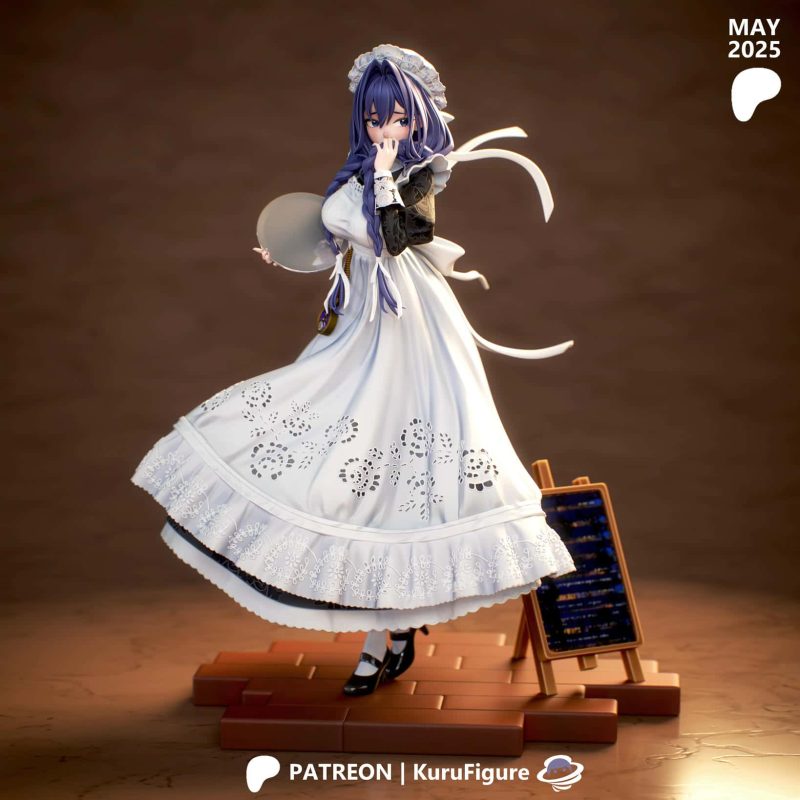 Kuru Figure 虚拟主播 奥罗·克洛尼-P站图纸收藏馆