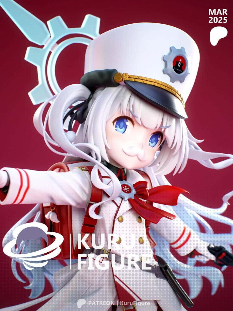 图片[2]-Kuru Figure 碧蓝档案 切里诺-P站图纸收藏馆