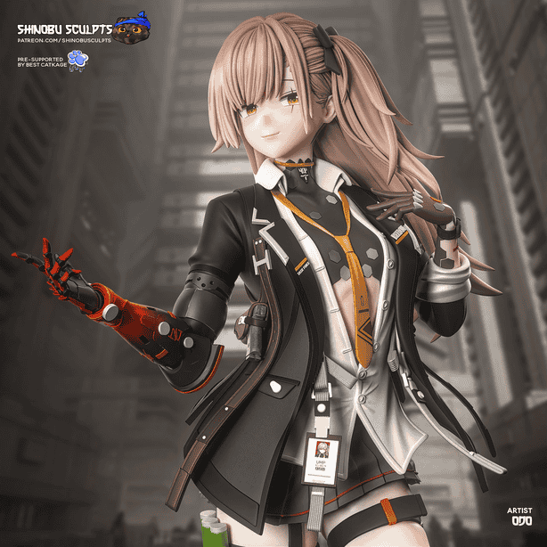 图片[2]-Shinobu Sculpts 少女前线 莱娅-P站图纸收藏馆