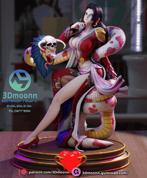 3Dmoonn 海贼王 波雅·汉库克-P站图纸收藏馆
