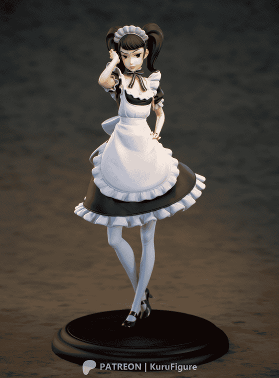 Kuru Figure 女神异闻录 川上贞代-P站图纸收藏馆