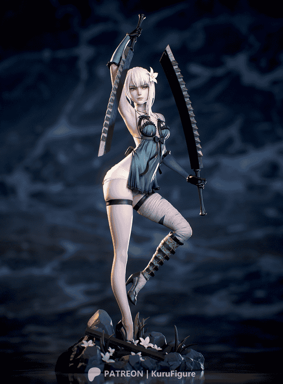 图片[2]-Kuru Figure 尼尔:人工生命 凯妮-P站图纸收藏馆