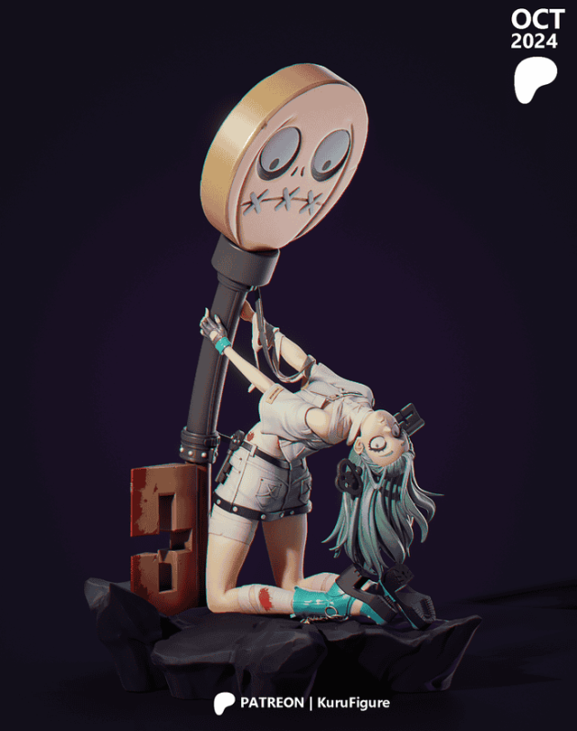 Kuru Figure 罪恶装备 雅芭-P站图纸收藏馆