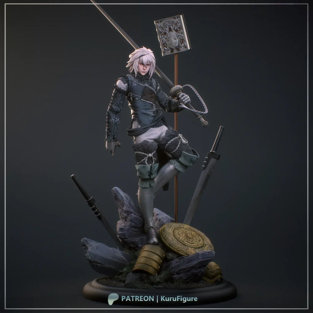 Kuru Figure 机械纪元 尼尔的哥哥-P站图纸收藏馆