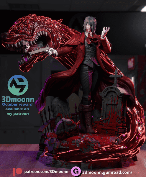 图片[4]-3Dmoonn 恶魔城 阿鲁卡多-P站图纸收藏馆