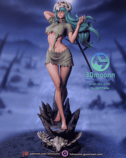 3Dmoonn 死神 妮莉艾露·杜·欧德修凡克-P站图纸收藏馆