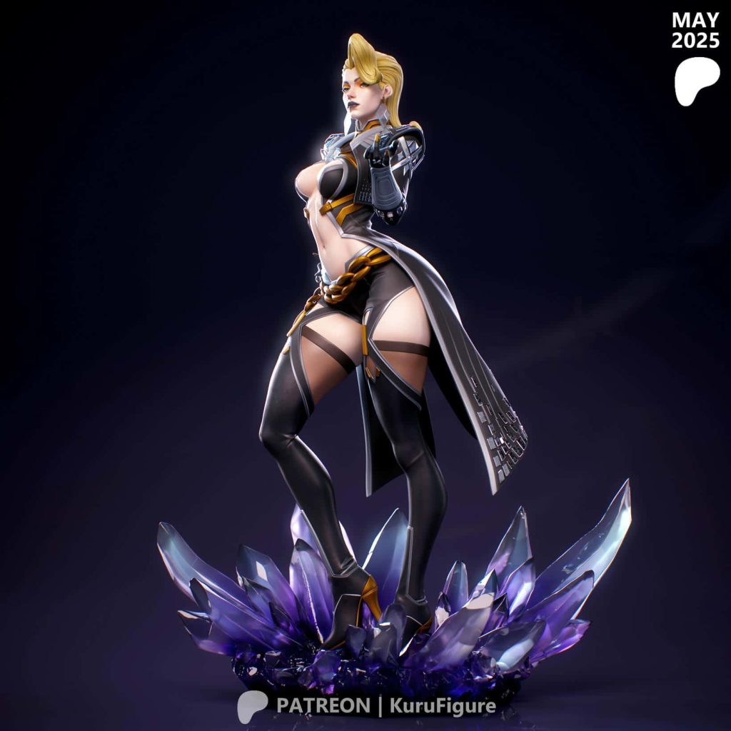 图片[3]-Kuru Figure 漫威 爱玛·弗洛斯特-P站图纸收藏馆