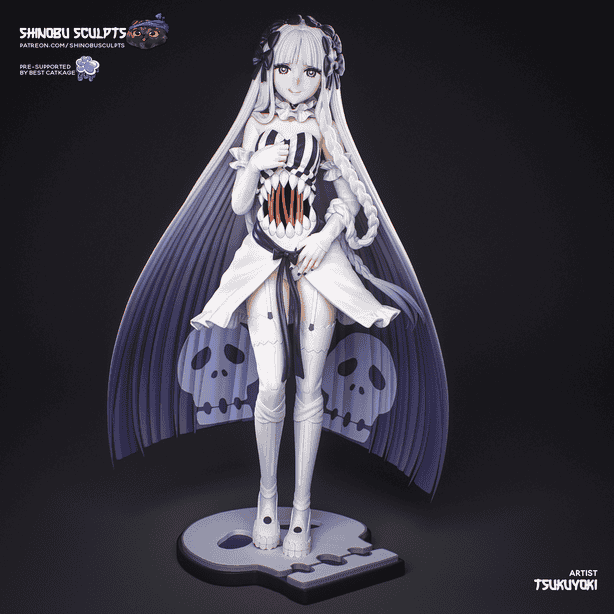 Shinobu Sculpts 命运：奇异赝品 弗朗索瓦·普雷拉蒂-P站图纸收藏馆