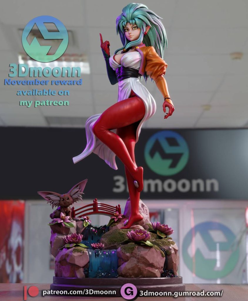 图片[3]-3Dmoonn 天地无用 白眉魉呼-P站图纸收藏馆