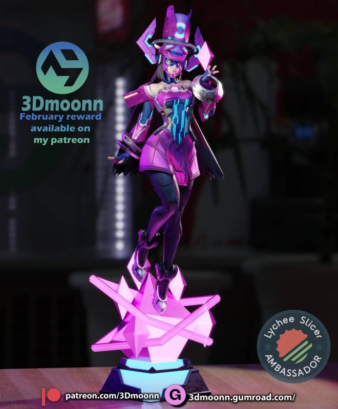 3Dmoonn 漫威 吞妹 迦娜塔-P站图纸收藏馆