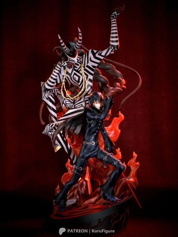 Kuru Figure 女神异闻录 明智吾郎-P站图纸收藏馆