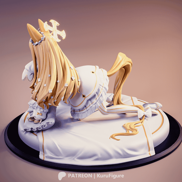 图片[4]-Kuru Figure 碧蓝档案 百合园圣娅-P站图纸收藏馆
