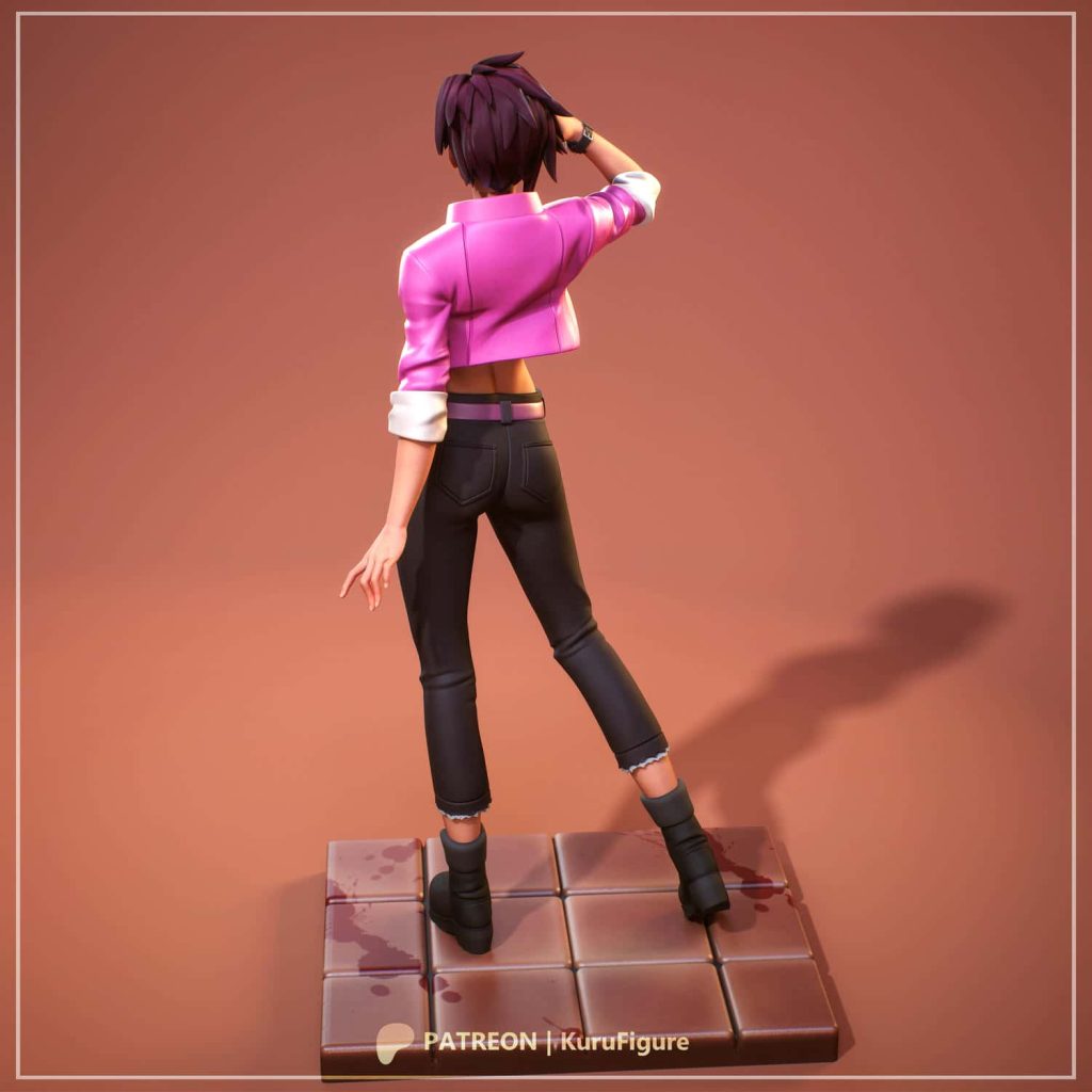 图片[3]-Kuru Figure 超英派遣中心 隐形女-P站图纸收藏馆