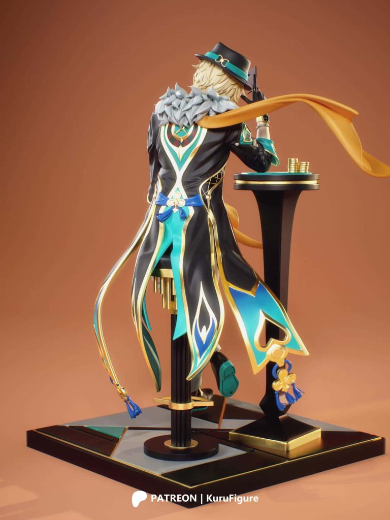 图片[4]-Kuru Figure 崩坏:星穹铁道 砂金-P站图纸收藏馆