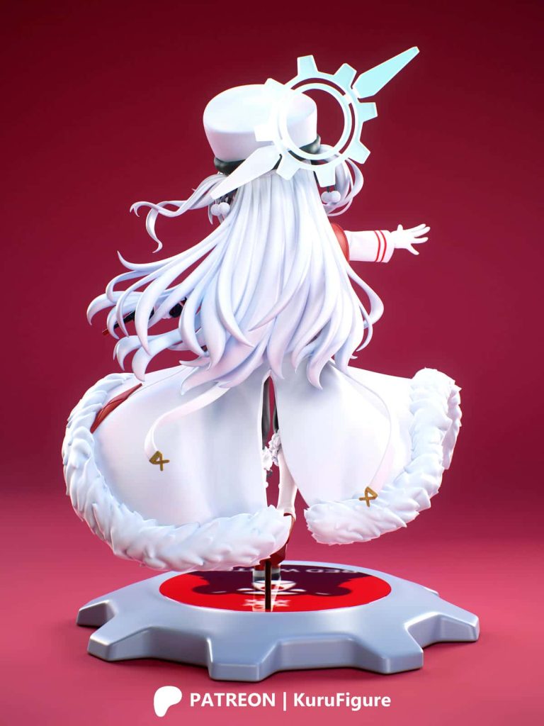 图片[3]-Kuru Figure 碧蓝档案 切里诺-P站图纸收藏馆
