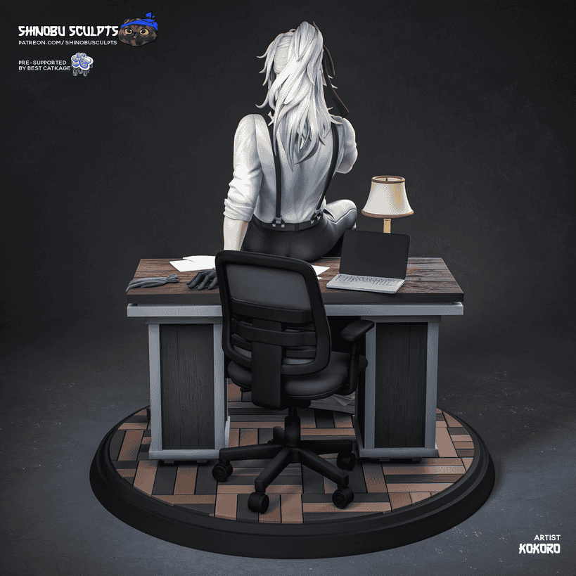 图片[3]-Shinobu Sculpts 崩坏:星穹铁道 黄泉-P站图纸收藏馆