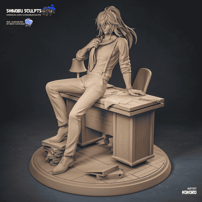 图片[4]-Shinobu Sculpts 崩坏:星穹铁道 黄泉-P站图纸收藏馆