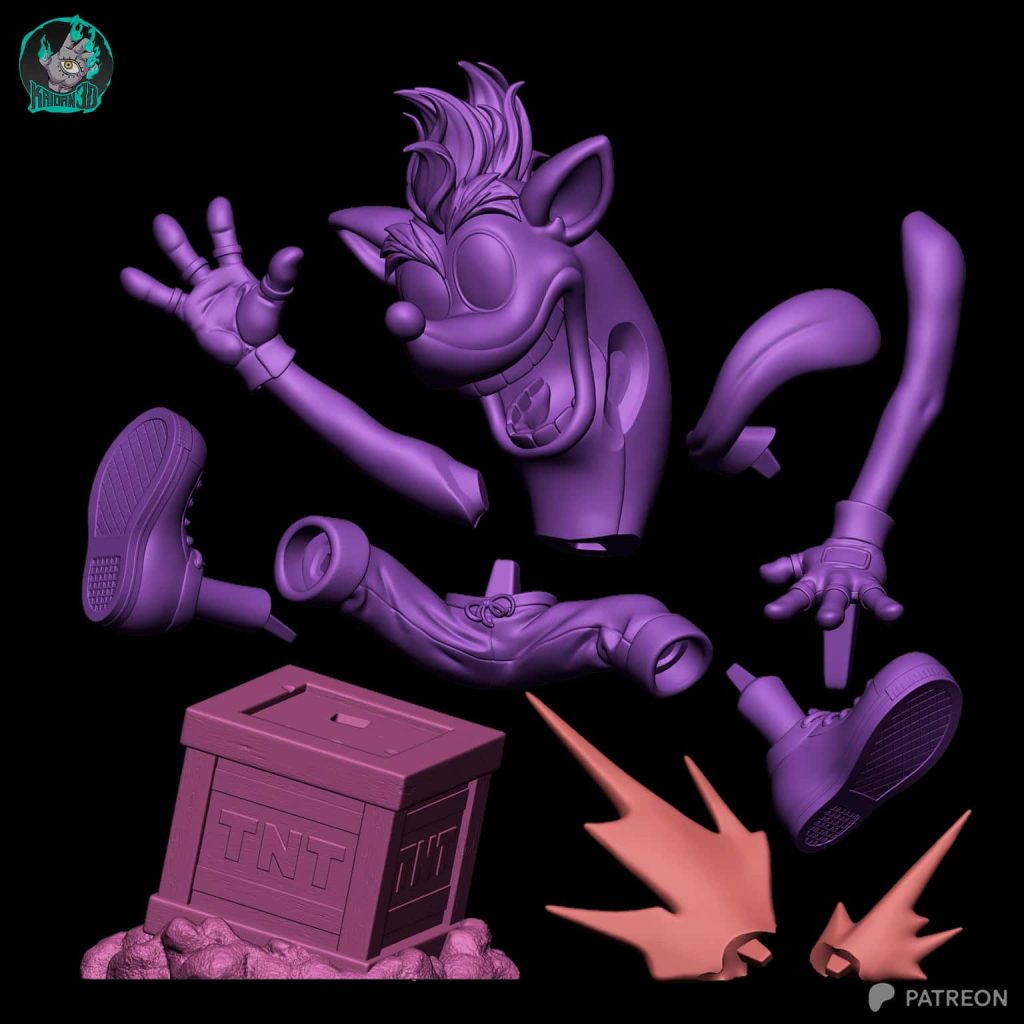 图片[4]-Kaidan 3D ‌古惑狼-P站图纸收藏馆