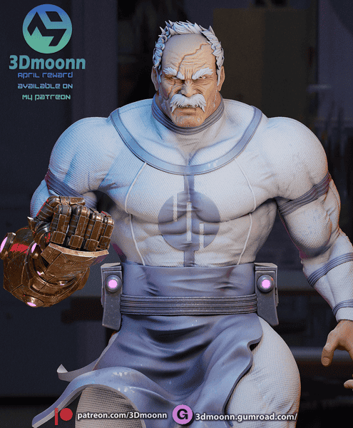 图片[2]-3Dmoonn 无敌少侠 征服者-P站图纸收藏馆